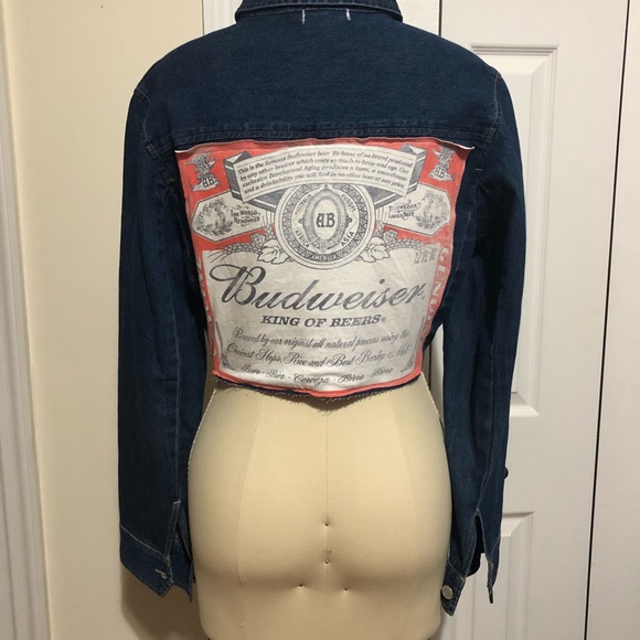 French Connection Jackets & Blazers - ❌sold❌ Custom cropped denim jacket